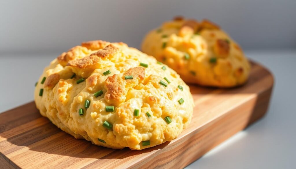 Cheddar and Chive Scones