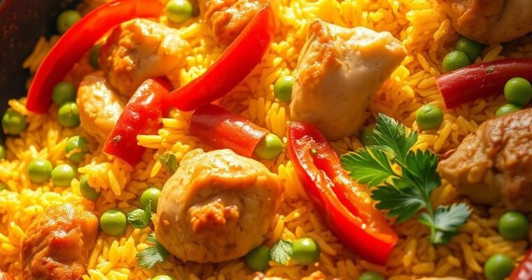 Easy Chicken Paella Recipe for Beginners