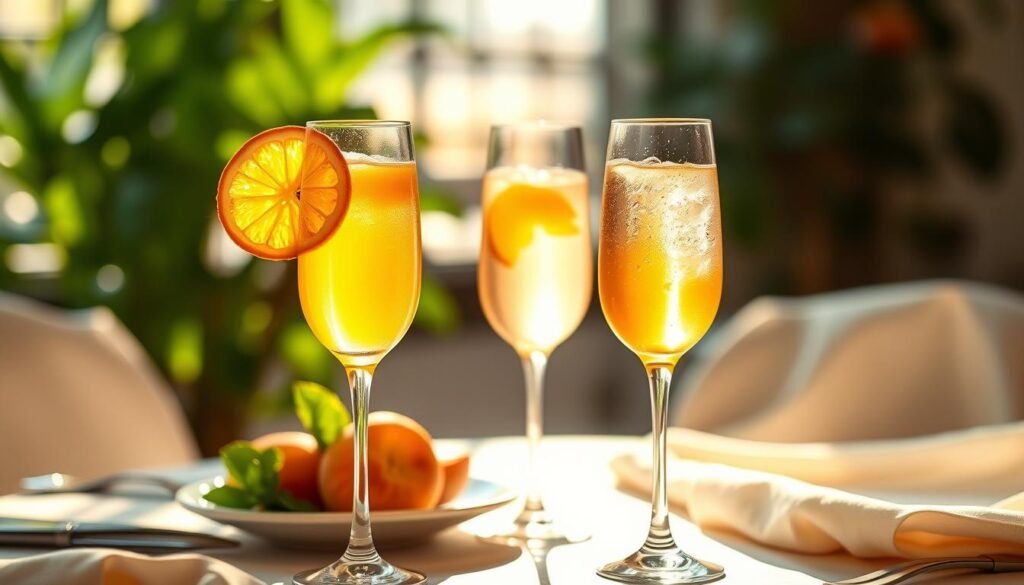 Classic Mimosas and Bellinis