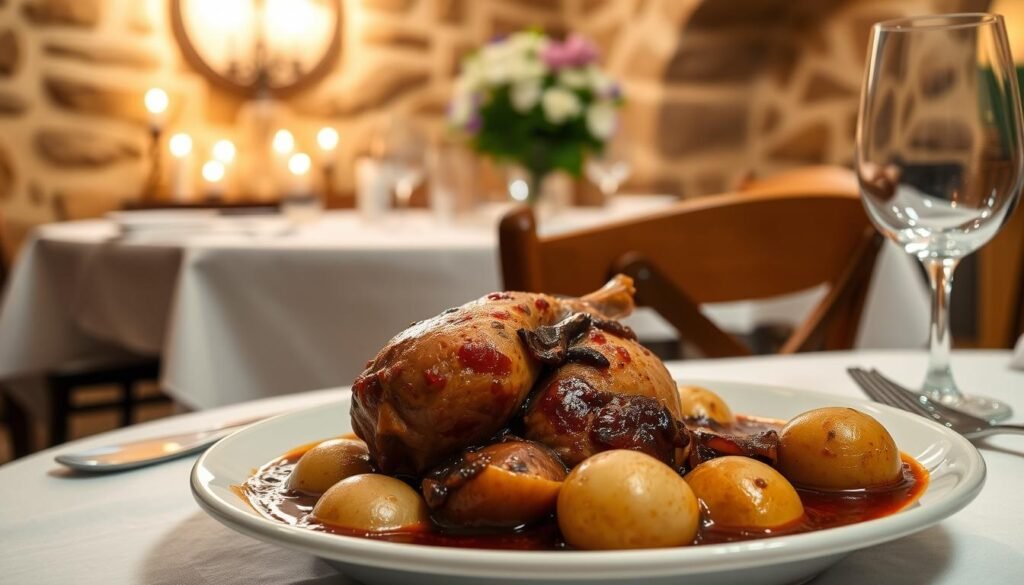 Coq au Vin: Chicken in Red Wine