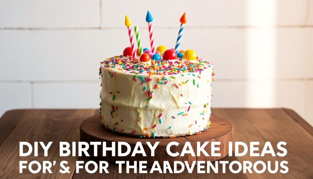 DIY birthday cake