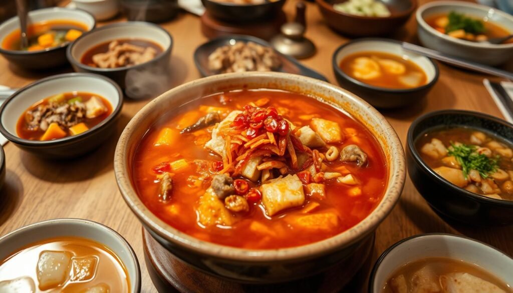 Delicious Korean soups