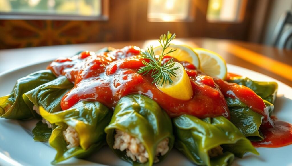 Dolmades Greek food