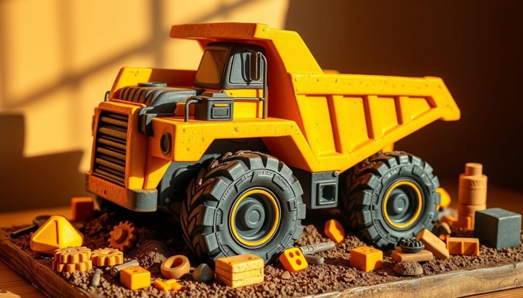 Dump Truck Cake