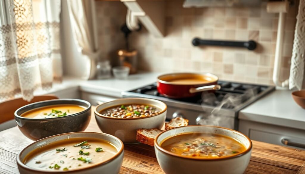 Easy French soups