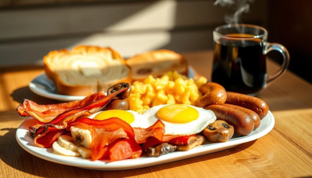 Easy full English breakfast recipe Easy full English breakfast recipe
