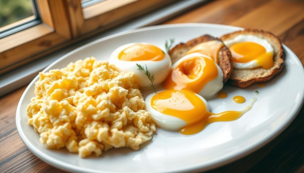 Eggs: Scrambled, Poached, or Fried