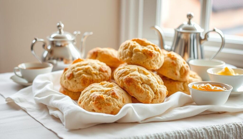 English afternoon tea scones