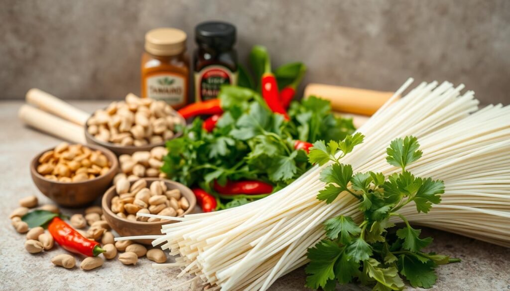 Essential Ingredients for Thai Rice Noodle Dishes