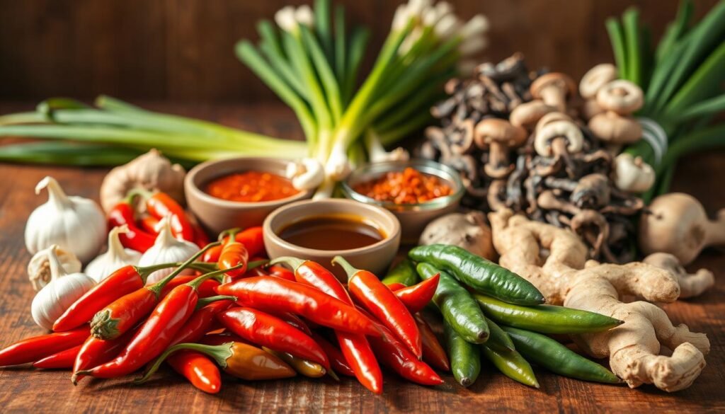 Essential Korean cooking ingredients