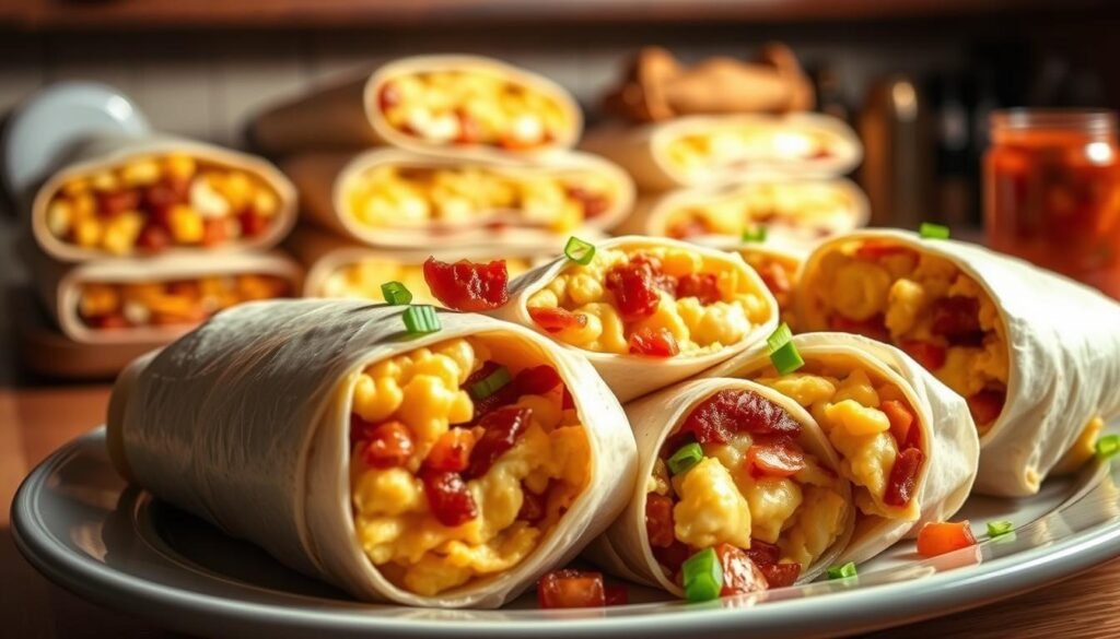 Freeze-Ahead Breakfast Burritos