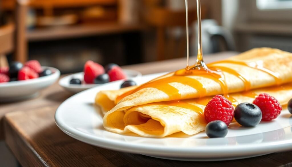 French pancakes and crepes