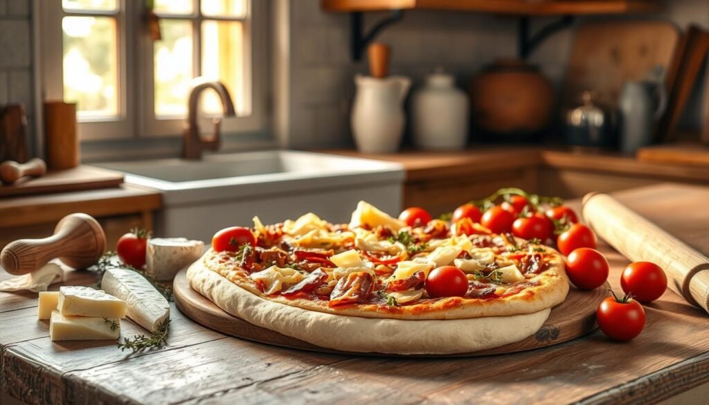 French pizza toppings