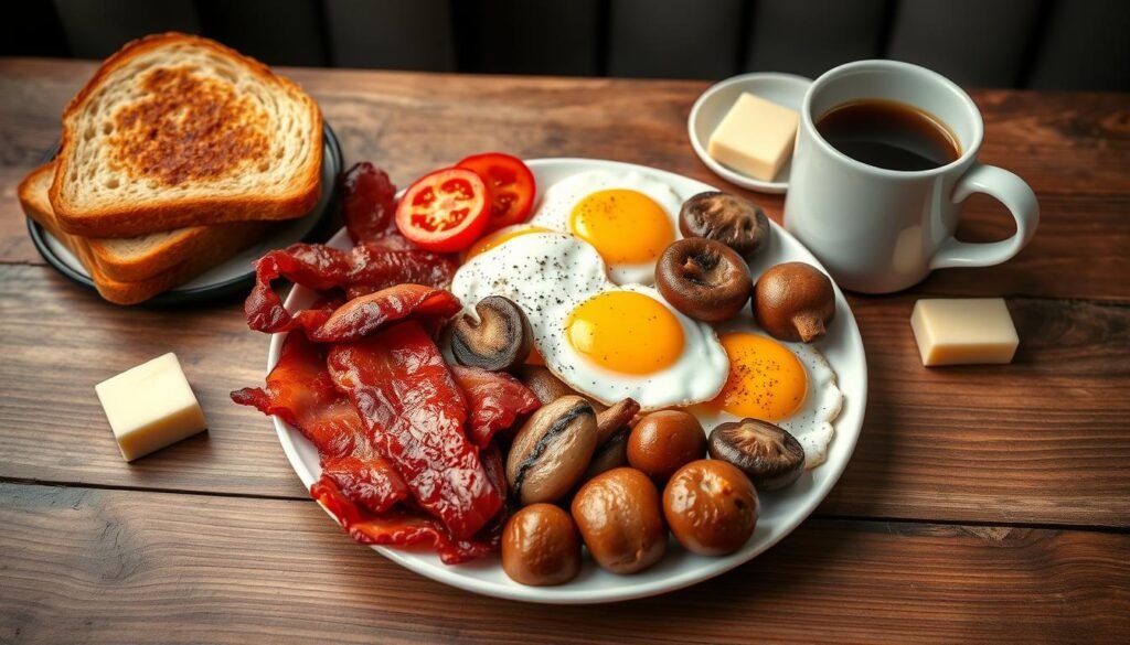 Full English breakfast for busy mornings Full English breakfast for busy mornings