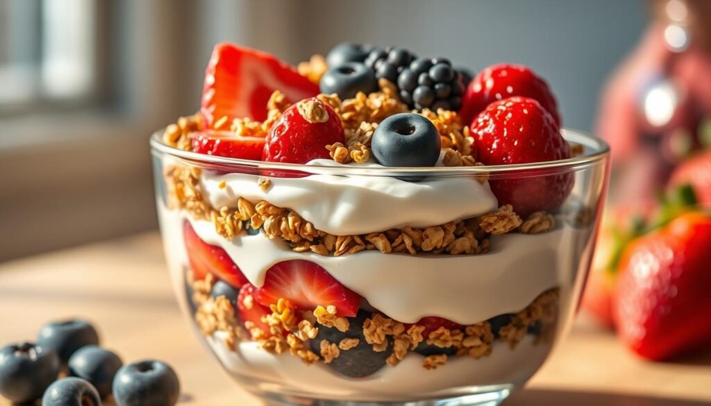 Greek Yogurt Parfaits with Granola