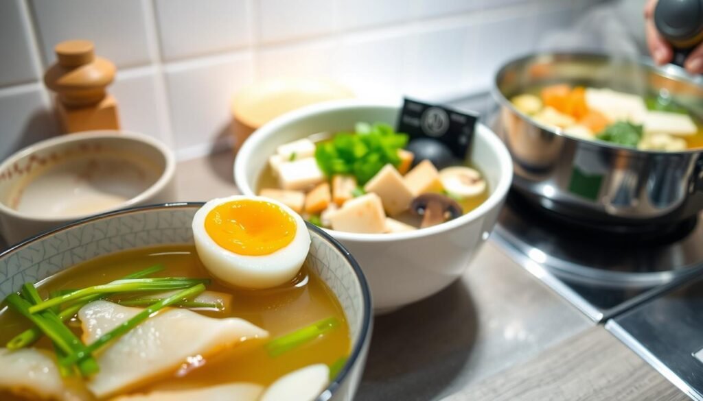 Healthy Japanese soups