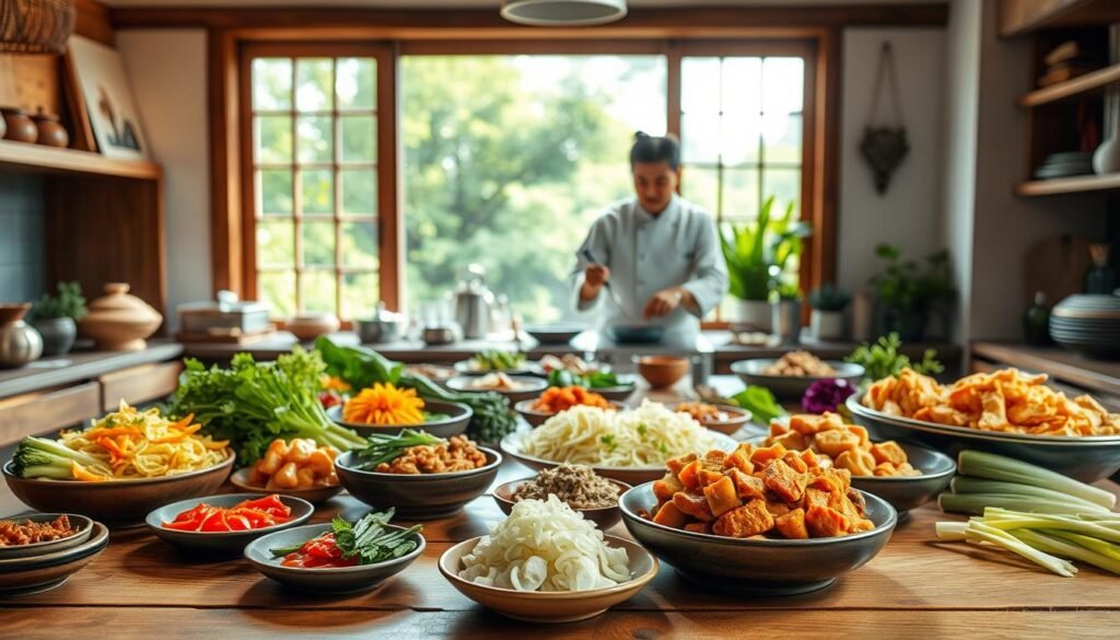 Healthy Korean cooking