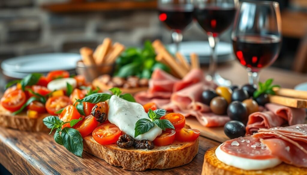 Italian snacks appetizers