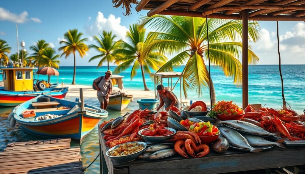 Jamaican seafood dishes