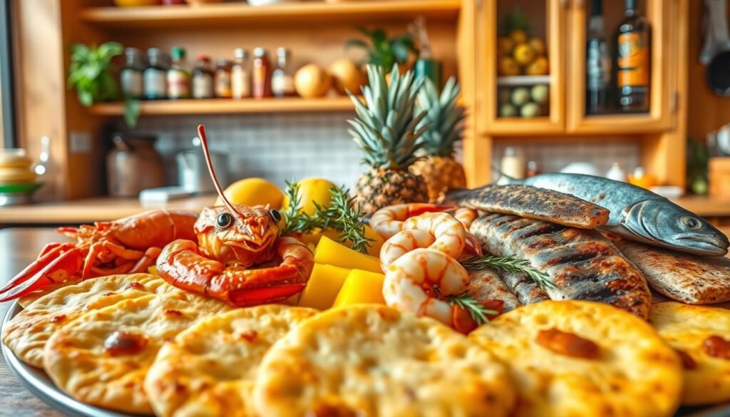 Jamaican seafood dishes