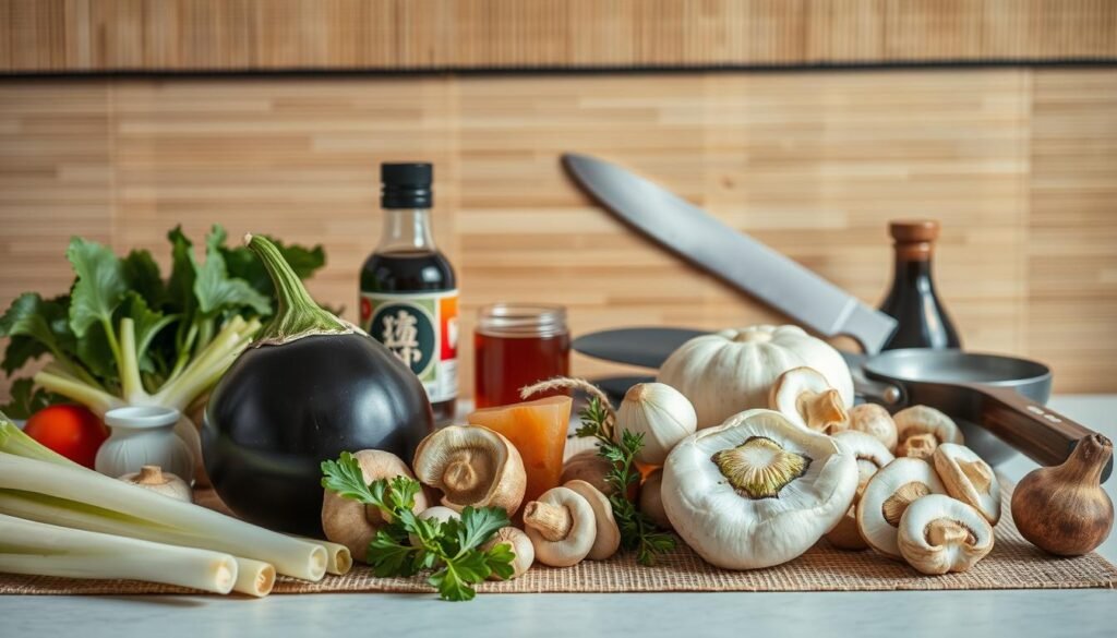 Japanese cooking ingredients