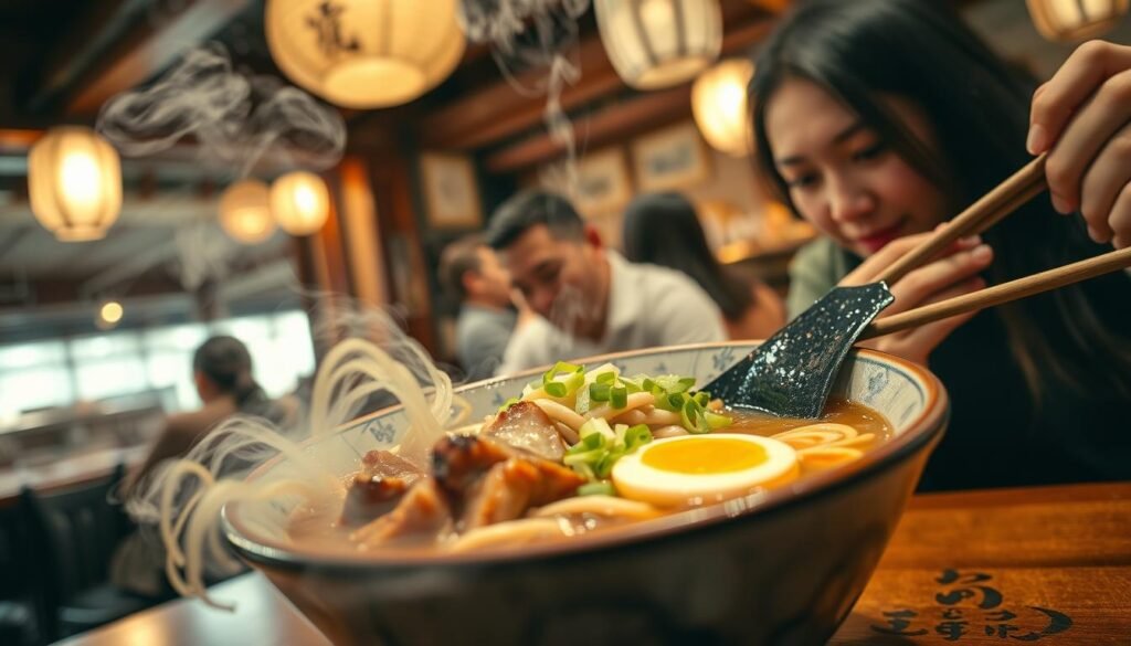 Japanese noodle dishes