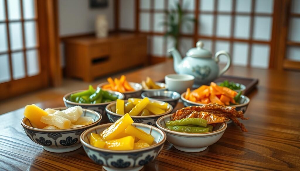 Japanese pickled vegetables