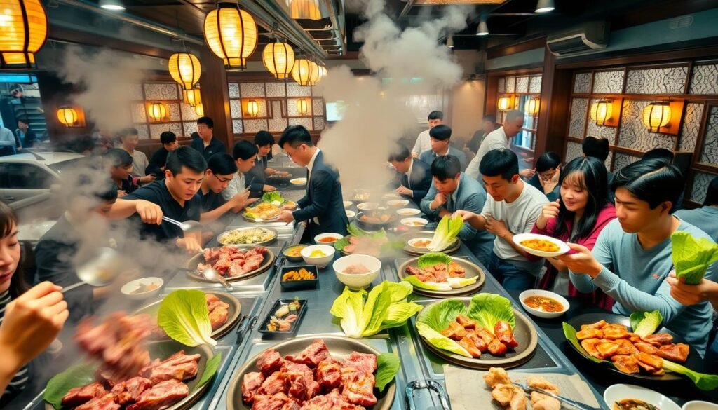 Korean BBQ culture