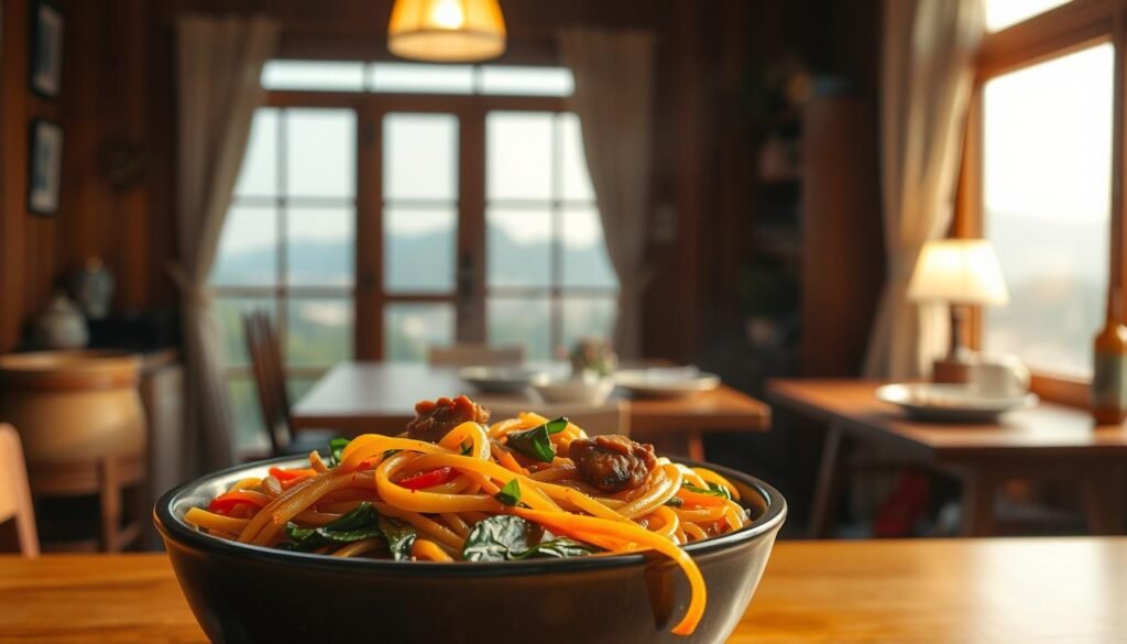 Korean noodle recipes