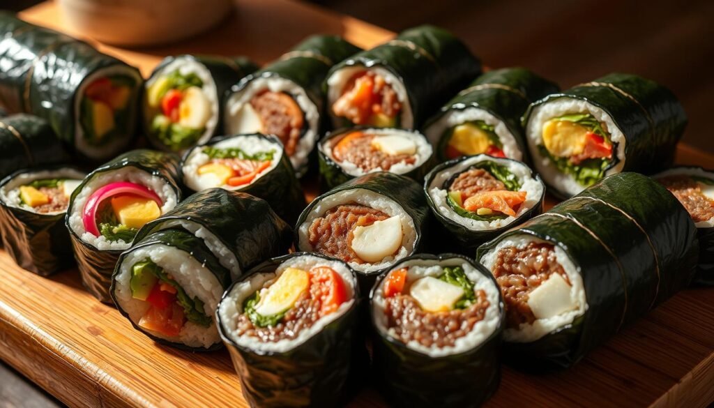 Korean sushi rolls