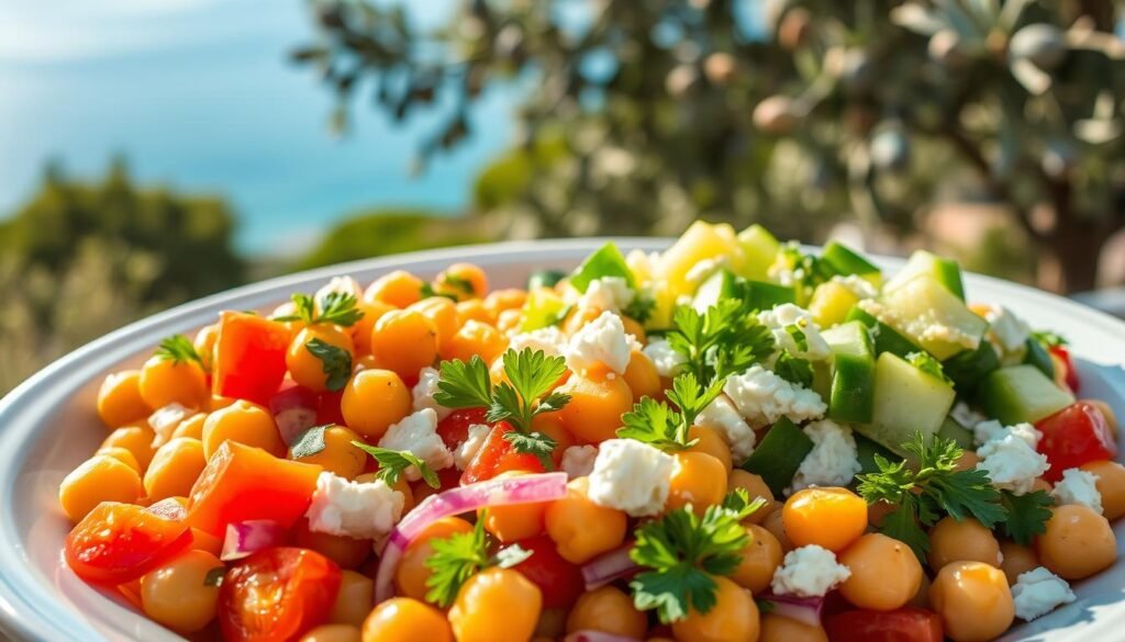 Mediterranean Chickpea Salad