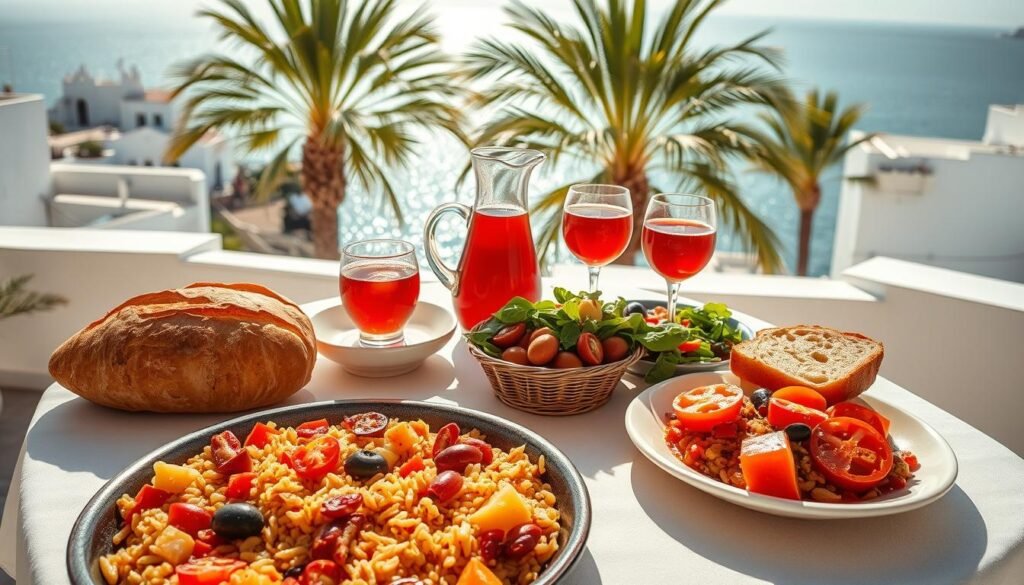 Mediterranean Spanish meals