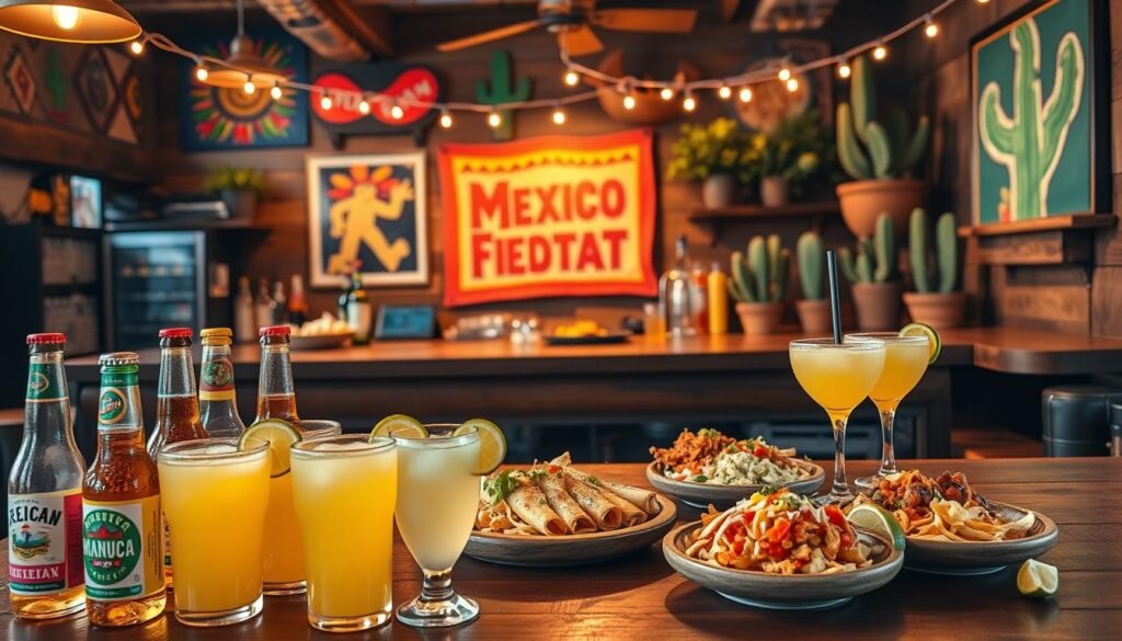 Mexican beers, cantina-style tapas night, zesty margarita pairings