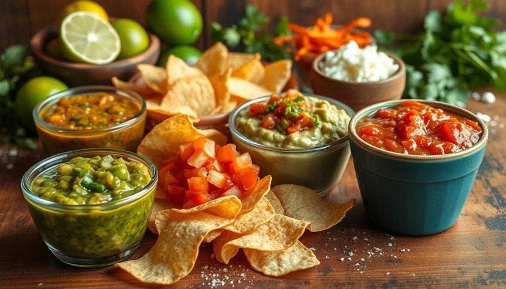 Mexican food accompaniments