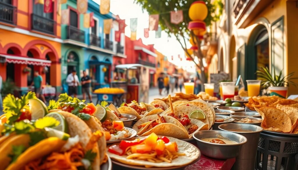 Mexican street food bites
