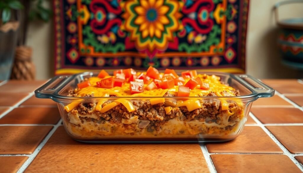 Mexican taco casserole