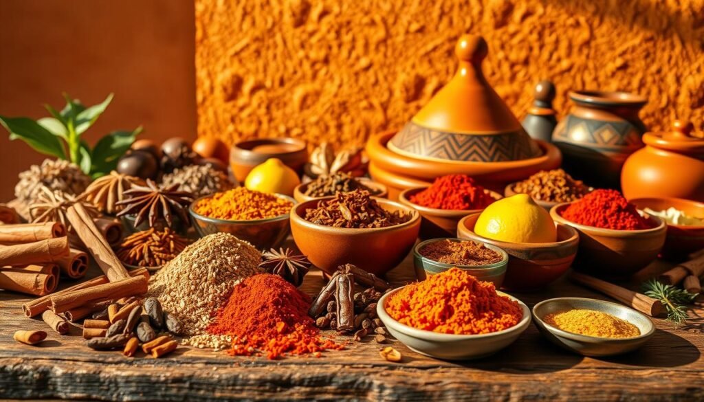 Moroccan spices and sauces