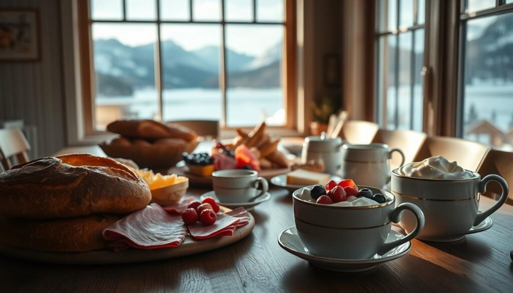 Nordic breakfast dishes