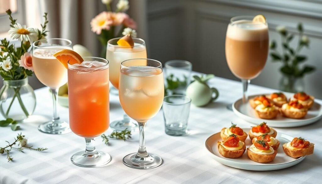 Pairing Easter cocktails with food