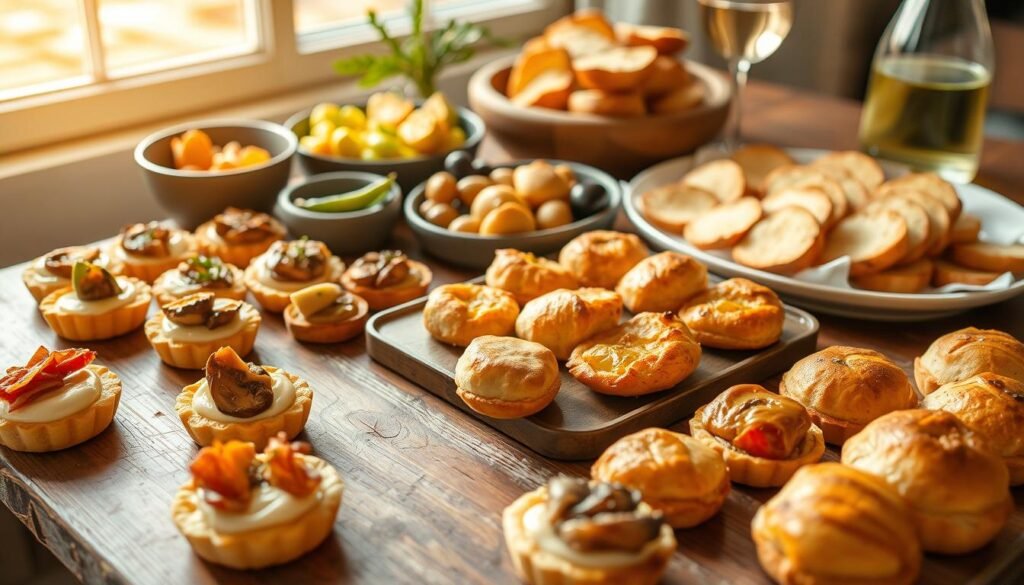 Quick French appetizers