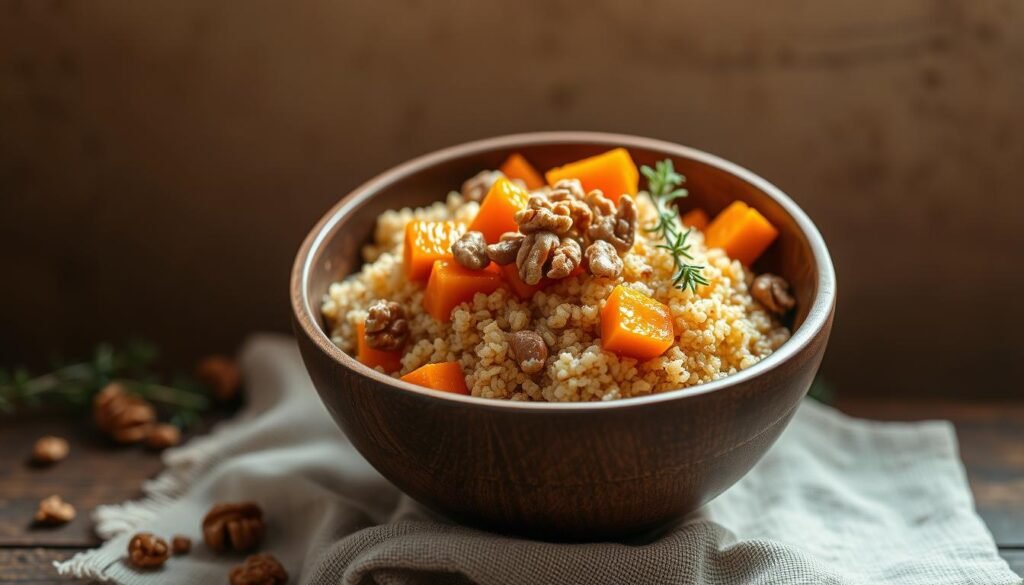 Quinoa and Sweet Potato Breakfast Bowl