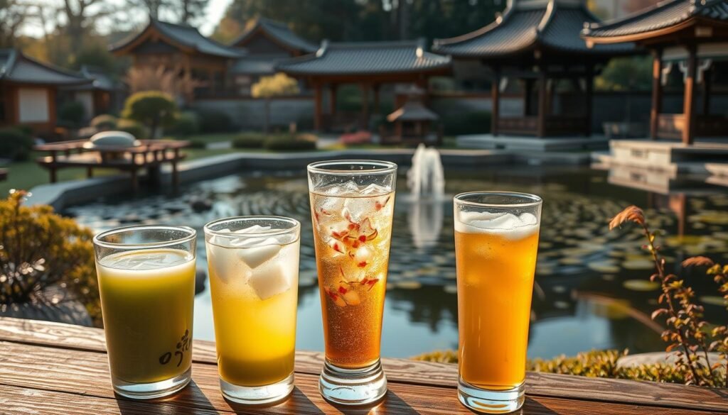 Refreshing Japanese beverages