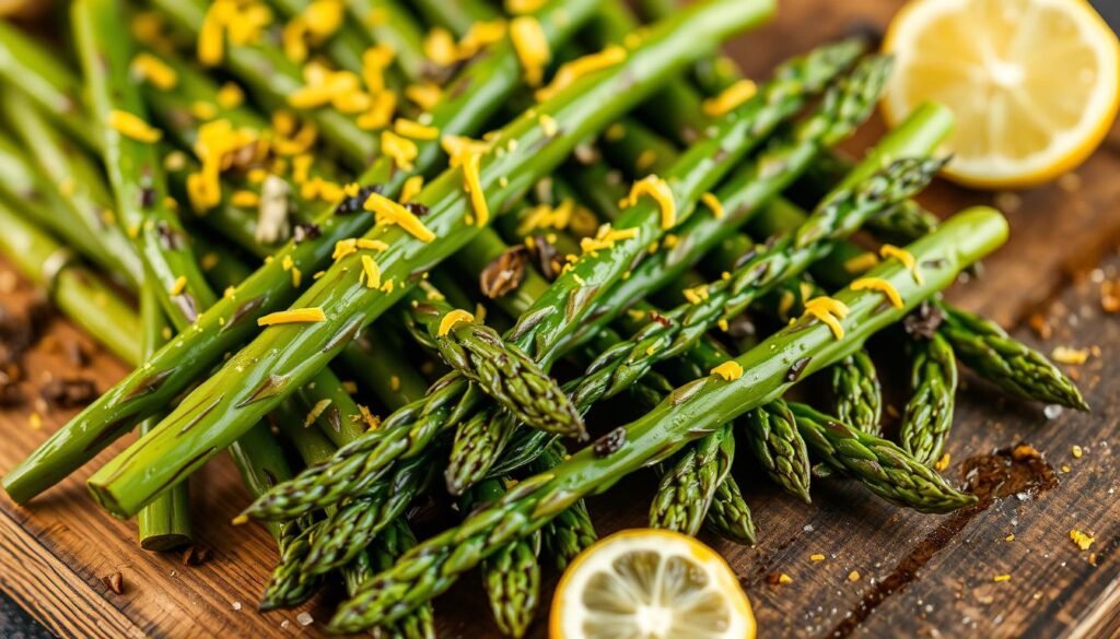 Roasted Asparagus with Lemon Zest
