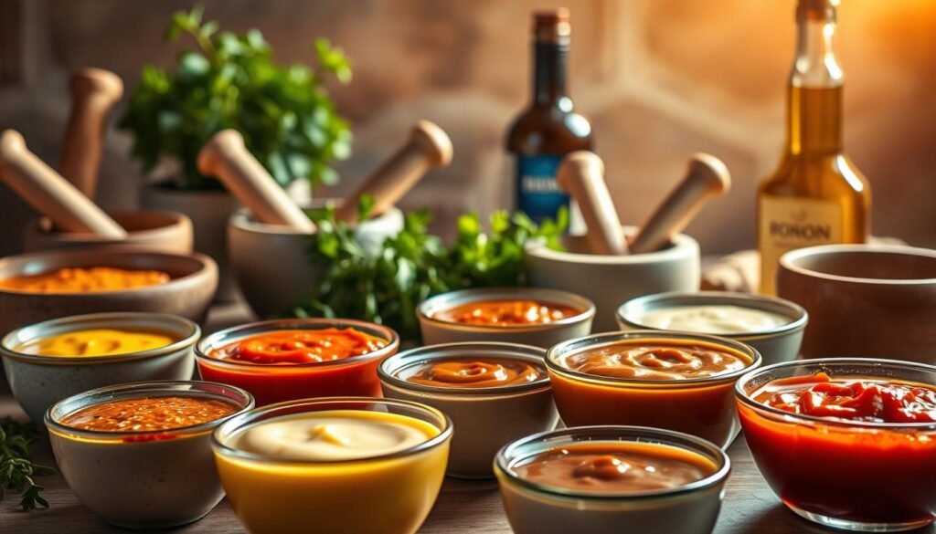 Spanish dinner sauces