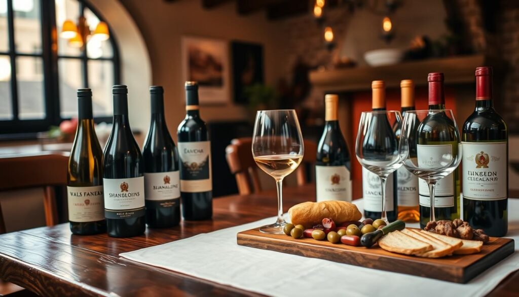 Spanish dinner wine guide