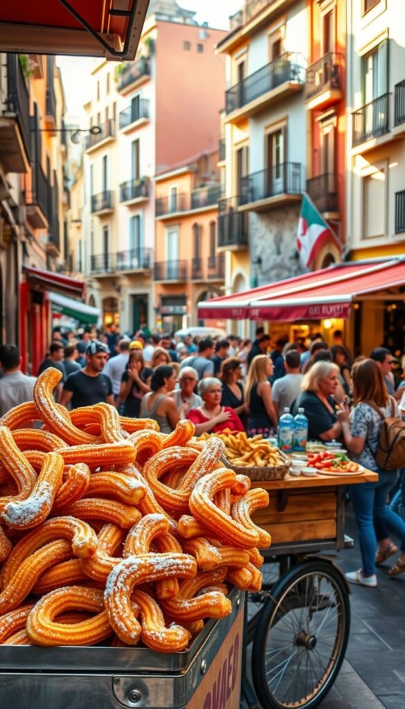 Spanish street food options