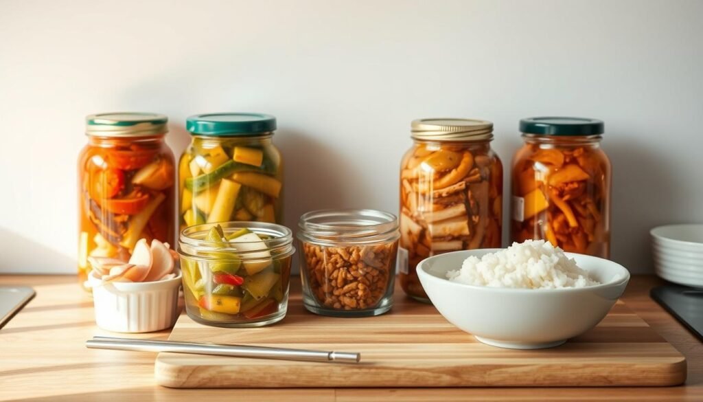 Storing Korean food