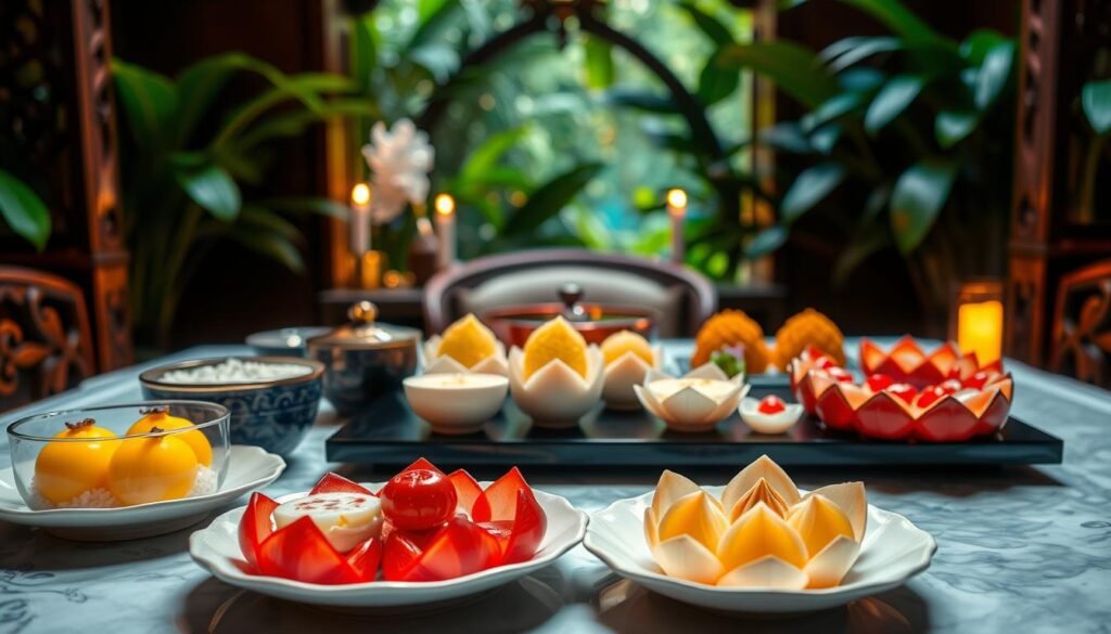 Thai dinner desserts