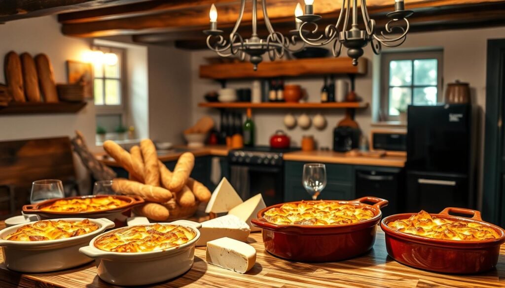Traditional French casseroles