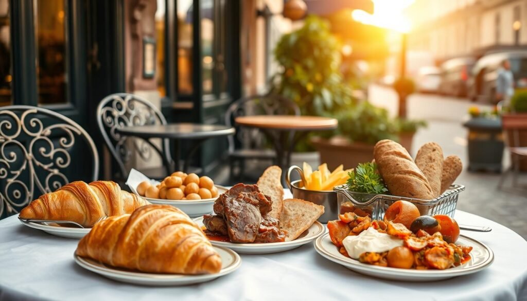 Traditional French meals